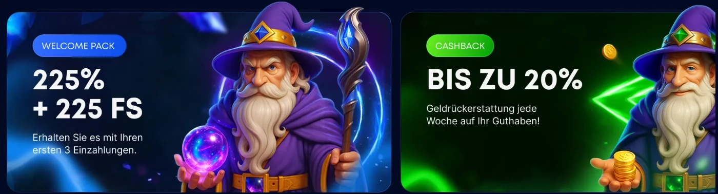 Wizardo Casino Banner Dekstop