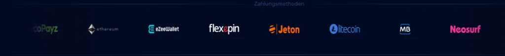 Wizardo Casino Zahlungsmethoden mit Ethereum, Litecoin und E-Wallets